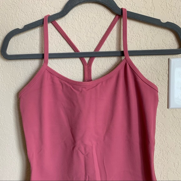 Lululemon Y Tank, Pink, Size 6 - Picture 4 of 4
